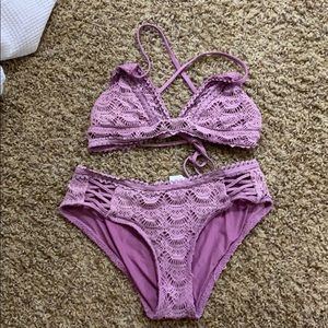 Becca crochet bikini